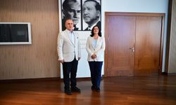 Başkan Çerçioğlu’na İncirliova Belediye Başkanı Aytekin Kaya’dan ziyaret