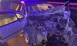 Aydın-İzmir Otoyolu'nda trafik kazası.. 1 kişi hayatını kaybetti