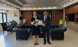Eğrek Cemevi yönetiminden Kaymakam Kan'a ziyaret