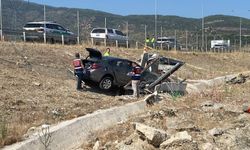Nazilli'de korkunç kaza! Otoyol bekçisi olay yerinde can verdi...
