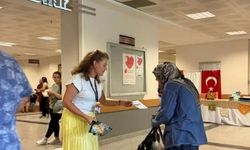 Nazilli Devlet Hastanesi'nde aşırı sıcaklara karşı farkındalık standı açıldı