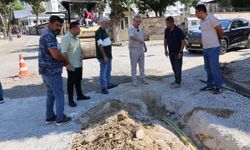 Nazilli Belediye Başkanı Tetik yol çalışmalarını yerinde inceledi