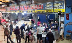 Nazilli’de balık tezgâhları şenlendi.. Balıkçı esnafından yoğun mesai