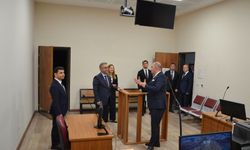Çine Adliyesi'nde incelemelerde bulundular