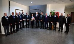 Özen Akgün ve yönetiminden Çerçioğlu’na ziyaret