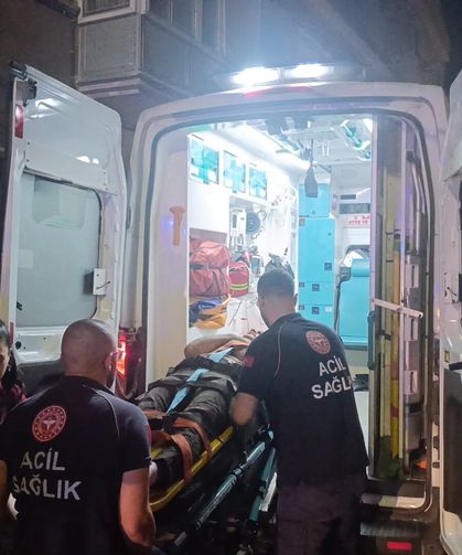 Nefes kesen kovalamacada aranan şahıs polisin elinden kaçtı