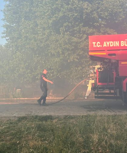 Kuru otlar tutuştu, alevler ağıla sıçradı