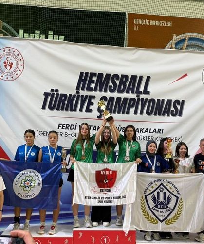 Aydınlı hemsball sporcularından Türkiye Şampiyonası’nda 24 madalya ve 7 kupa