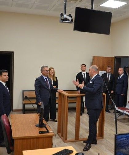 Çine Adliyesi'nde incelemelerde bulundular