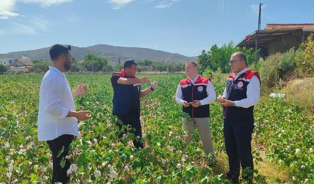 Üretim alanları kontrol edildi