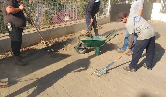 Nazilli’de yeşil alan çalışmalarına hız verildi