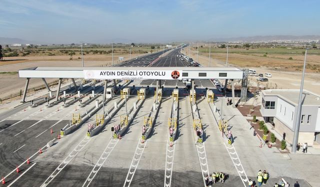 Aydın-Denizli Otoyolu’ndan 3 günde 22 bin araç geçti