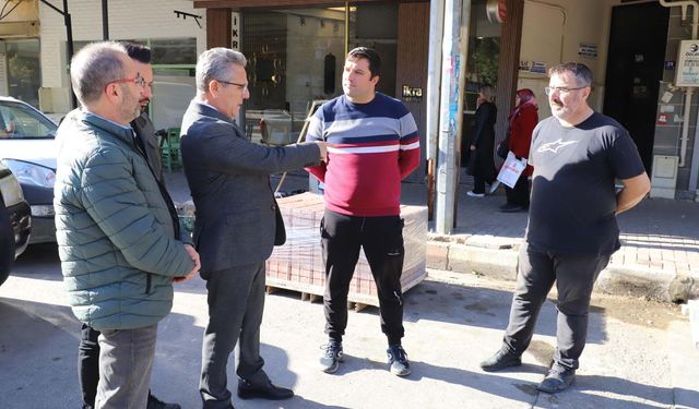 Nazilli İstasyon Meydanı'ndaki yol çalışmalarının ilk etabı tamamlandı