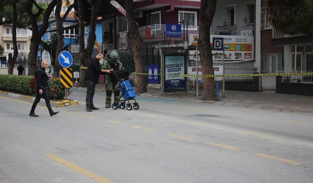 Fünye ile patlatılan valiz boş çıktı