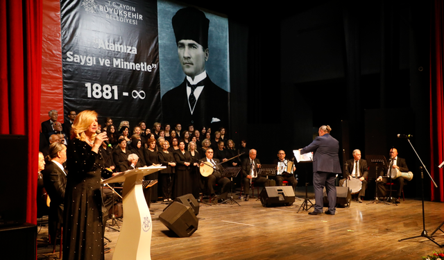 Başkan Çerçioğlu Aydınlıları Ata'ya Saygı Konseri ile buluşturdu