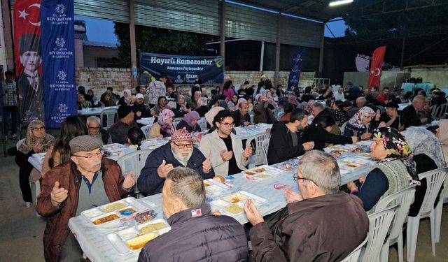 Güzelköylüler Büyükşehir'in iftarında buluştu