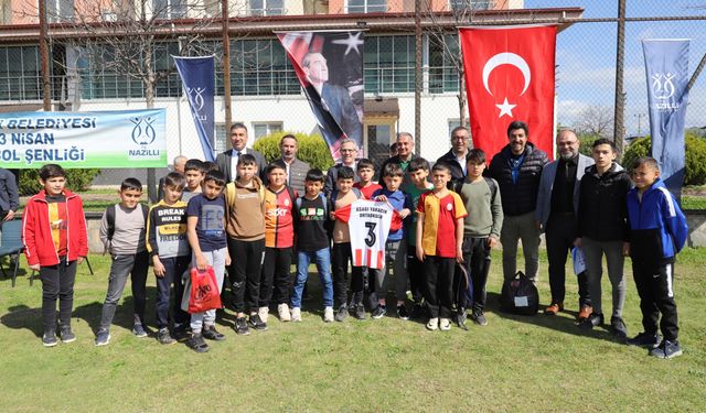 Nazilli’de 23 Nisan coşkusu futbol turnuvasıyla başladı