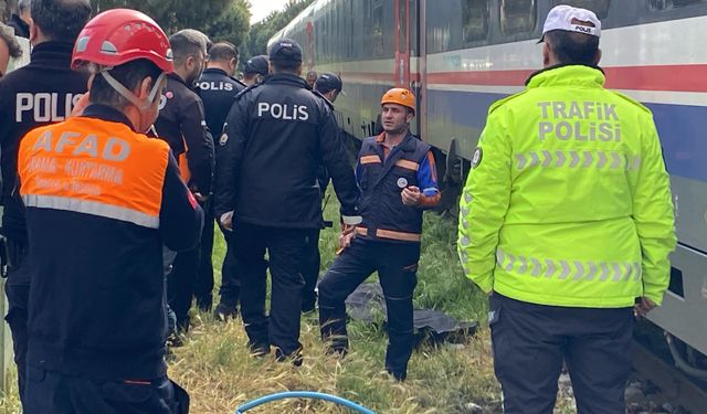 Aydın’da trenin çarptığı şahıs hayatını kaybetti