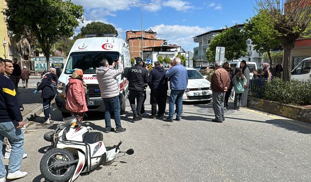 Nazilli’de Otomobil ile Motosiklet Çarpıştı: 1 Yaralı