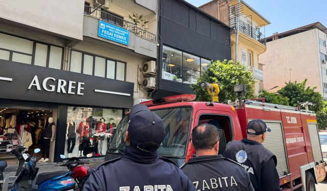 Nazilli’de Korku Dolu Anlar: Balkondan Yükselen Dumanlar Paniğe Neden Oldu