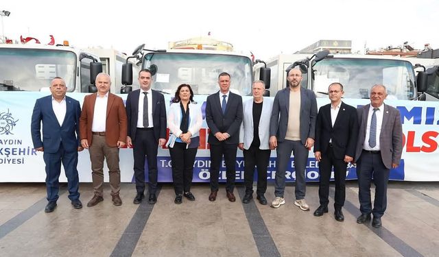 Aydın Büyükşehir’den Sultanhisar’a Tam Destek: 100 Konteyner ve Atık Toplama Aracı Teslim Edildi