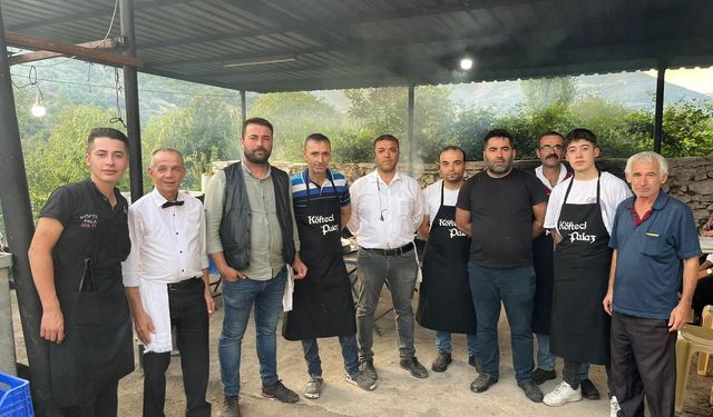 Ege'de düğün sezonu başladı, köfte yoğurmak meslek oldu