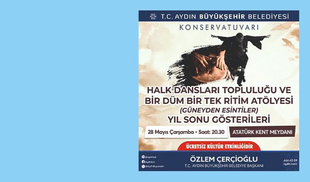 Büyükşehir konservatuvarından yıl sonu gösterisine davet
