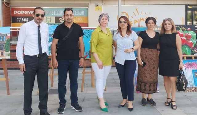 Nazilli’de ‘7’den 77’ye Sanat’ Temalı Resim Sergisi Yoğun İlgi Gördü