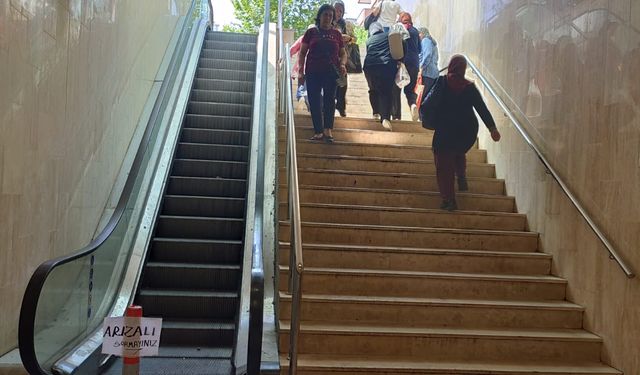 Esnaf da Vatandaş da Dertli.. Nazilli alt geçidinde çile bitmiyor