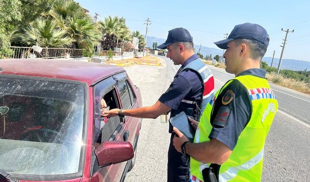 Jandarma ekiplerinden 'sıcak nokta' uygulaması