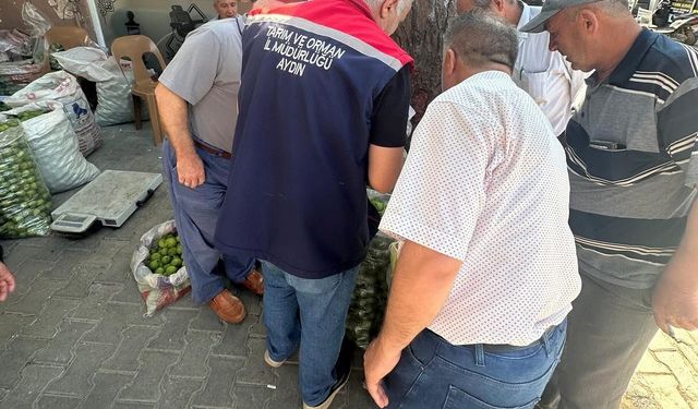 İlek pazarında denetim gerçekleştirildi