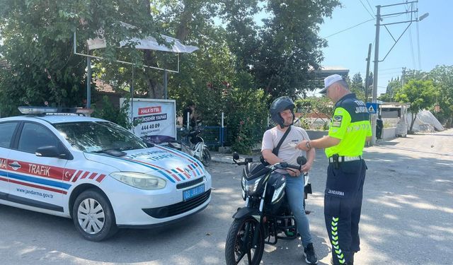 Bayram tatili dönüşü başladı, jandarma denetimleri sıklaştırdı