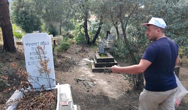 Bozdoğan Belediyesi’nden mezarlıklara bakım