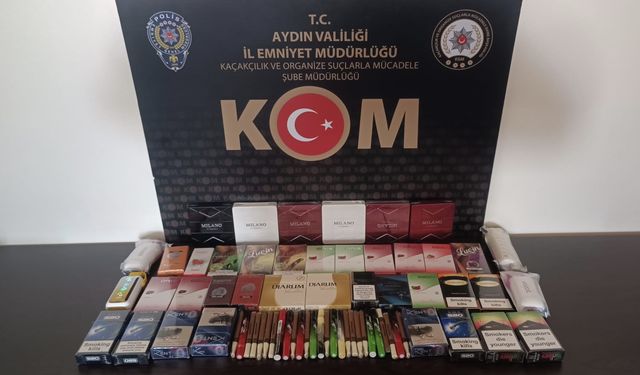 Aydın'da KOM ekipleri kaçakçılığa geçit vermiyor