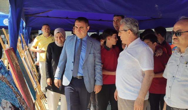 Kızıldere’nin Minik Ressamları Nazilli’de Göz Doldurdu