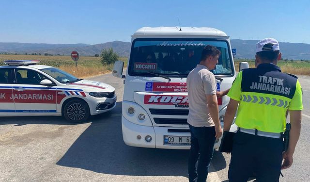 Yolcu minibüsleri denetlendi