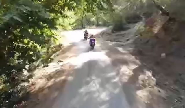 Jandarmadan baraj ve ormanlık alanda dron destekli denetim