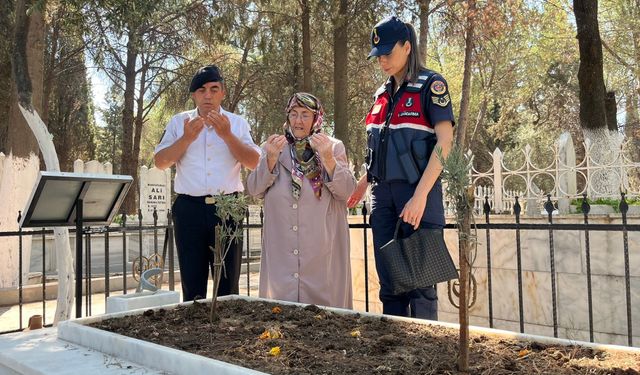 Şehit annesinin yürek burkan talebini Vali Canbolat yerine getirdi