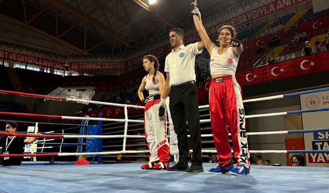 Aydın'ın demir ayağı Ceylin Türkiye Şampiyonu oldu