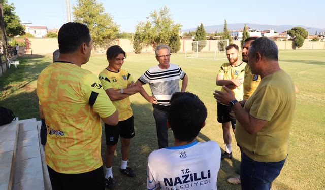 Nazilli Belediyesi Yaz Futbol Okulu faaliyete başladı