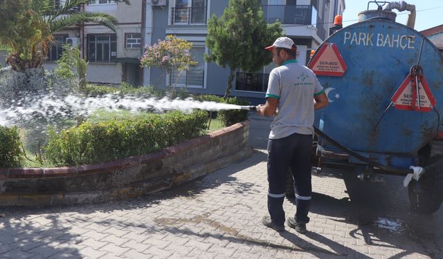 Nazilli Belediyesi’nden Sümer Mahallesi’nde bakım ve temizlik çalışması