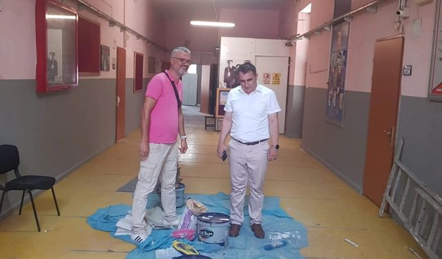 Nazilli'de okullar yeni eğitim öğretim yılına hazırlanıyor