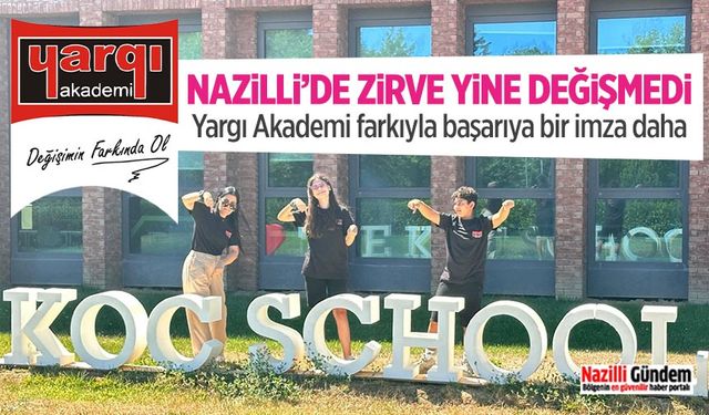 Yargı Akademi farkıyla başarıya bir imza daha