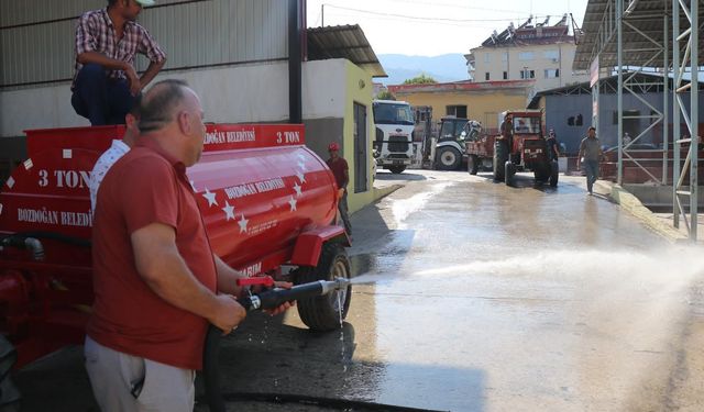 Bozdoğan Belediyesi donanımlı 3 su tankeri aldı