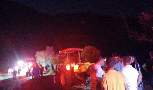 Köşk yangını kısmen kontrol altına alındı