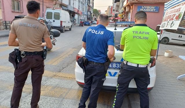 Araçlar denetlendi, kurallara uymayan sürücüler cezadan kaçamadı