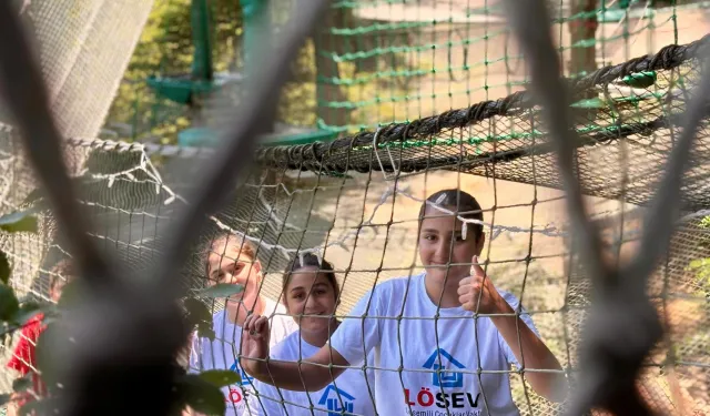 Tedavisi tamamlanan çocuklar yazın tadını LÖSEV'le çıkardı
