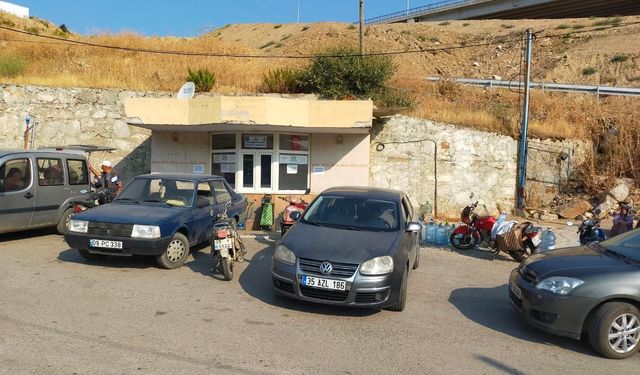 Aydın'da memba suyu kuyruğu