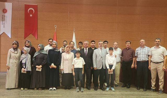 Aydın’da hafızlık ve Kur’an-ı Kerim’i güzel okuma yarışması il finali yapıldı