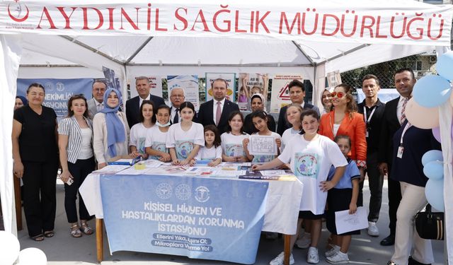 Aydın’da öğrencilere sağlıklı yaşam anlatıldı